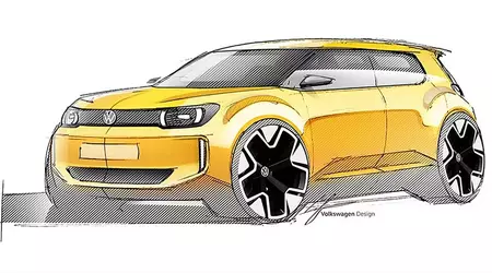 Volkswagen представив ескізи свого нового бюджетного електромобіля вартістю 20 000 євро