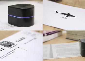 Pocket Printer: миниатюрный монохромный робопринтер