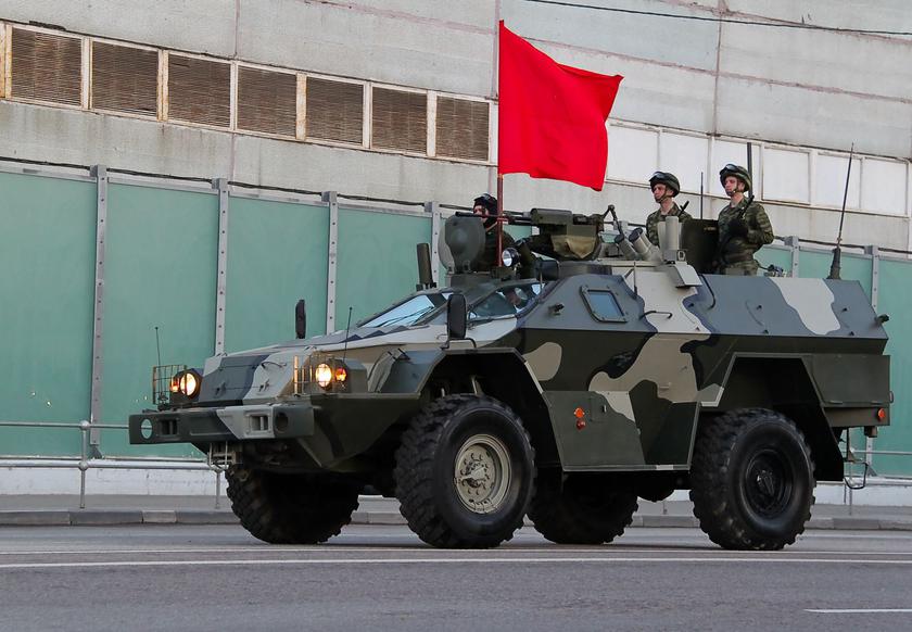 ВСУ захватили редкий российский бронированный автомобиль БПМ-97 «Выстрел»