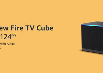 Fire TV Cube 4K media player with Alexa and Wi-Fi 6E back on Amazon for $15 off