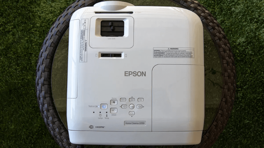 Epson Home Cinema 2250 golf simulator projector