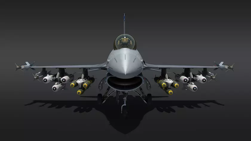 Фанат War Thunder опубликовал секретные данные об истребителе F-16A Fighting Falcon и ракетах AIM-12 AMRAAM