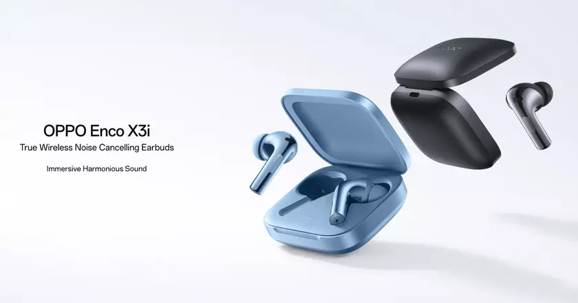OPPO Enco X3i приехали в Европу: TWS-наушники с ANC, защитой IP55 и автономностью до 44 часов за €129