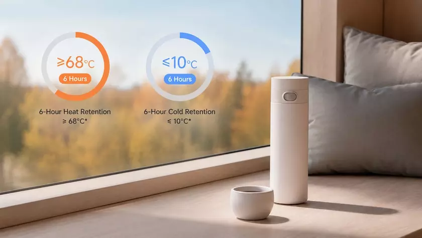 Термос Xiaomi Mijia Flip-Lid Insulated Mug 2 в разных цветах