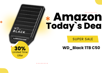 WD_Black 1TB C50 Expansion Card – Now $48 Off for Xbox Series X|S!