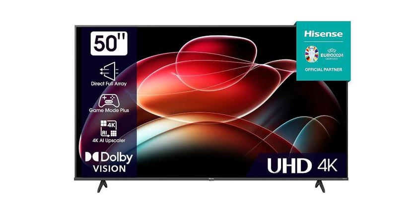 Hisense 50E6KT  Bester Smart-TV unter 500 €