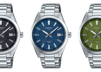 Casio представила новую серию часов Edifice EFV-160D в Великобритании