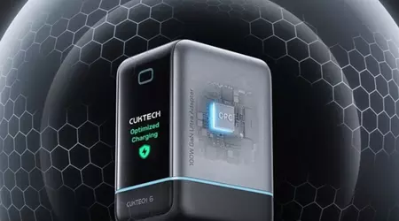 Представлено 100 Вт зарядний пристрій Ultra No. 6 Display Charger з трьома портами, дисплеєм і складною вилкою