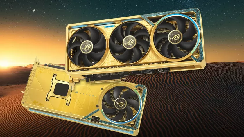 ASUS ROG Unveils Luxurious GeForce RTX 5090 Dhahab Edition