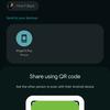 Anteprima del codice QR per Quick Share