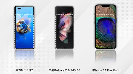 Mniejszy Samsung Galaxy Z Fold 3, Huawei Mate X2 i iPhone 13 Pro Max: insider pokazał wymiary składanego smartfona OPPO Find N