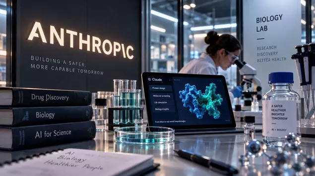 Anthropic built a secret biology lab ...