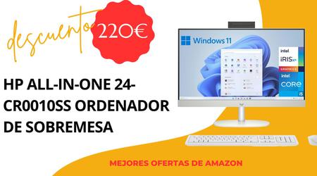 Ordenador de sobremesa HP All-in-One 24-cr0010ss - No te lo pierdas- descuento de 220€.