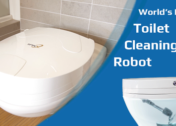 SpinX: первая в мире робокрышка для чистки унитаза