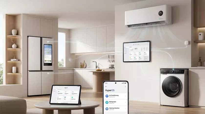 Умный кондиционер Xiaomi Mijia в интерьере