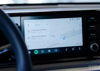 Новый дизайн Google Maps в Android Auto: Карта теперь в центре экрана