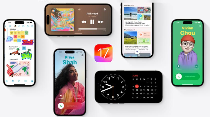 Apple выпустила первую публичную бета-версию iOS 17