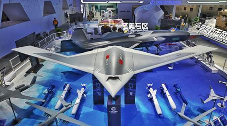 Caihong CH-7 - Chinese modernized stealth drone of the new generation with air defense protection