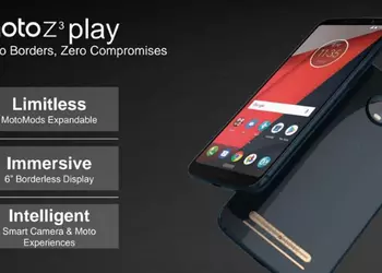Renders of modular smartphones line Moto Z3