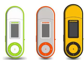 Простой и компактный MP3-плеер Digma U1