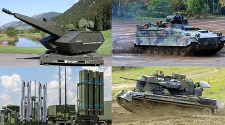 Німеччина передала Україні ЗРК Skynex, БМП Marder 1A3, боєприпаси для Gepard, ракети IRIS-T SL та інше озброєння