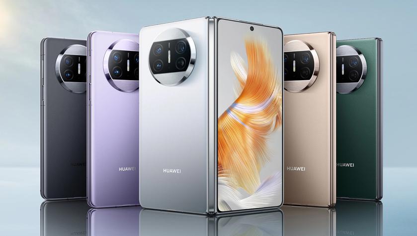 Huawei Mate X3 – Snapdragon 8+ Gen 1, до 1 ТБ памяти, камера XMAGE, два 120-Гц OLED-экрана, IPX8 и новый шарнир по цене от $1900
