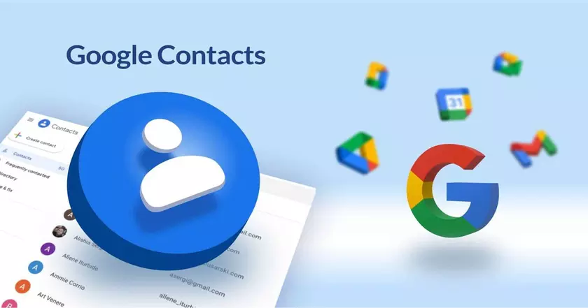 Google Contacts работает над виджетом "Besties"