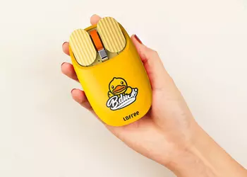 Lofree B.Duck EP115: дизайнерская беспроводная мышь, которой не нужны батарейки