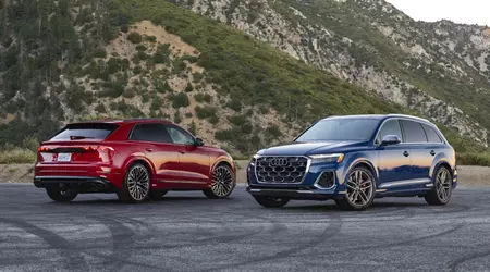 Audi has released a new version of the Q8 e-tron 2025 electric car