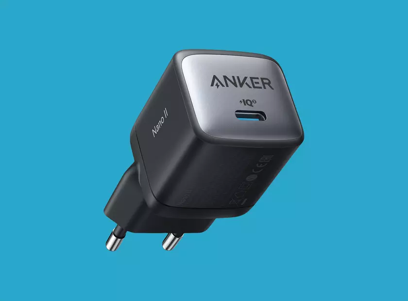 Anker Nano II с компактными габаритами и мощностью в 65 Вт можно купить на Amazon за 34.39 евро (скидка 9 евро)
