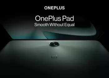 OnePlus Pad appears in official image: green body and camera with large circular protrusion