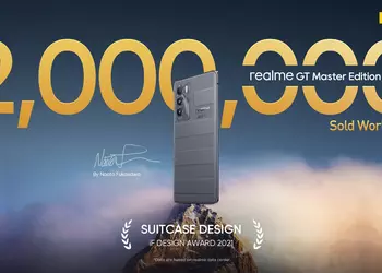 2,000,000 devices: realme reported on sales of realme GT Master Edition smartphones