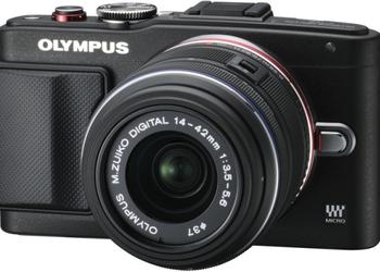 Беззеркальная фотокамера Olympus PEN Lite E-PL6 с датчиком изображения 16 МП Live MOS