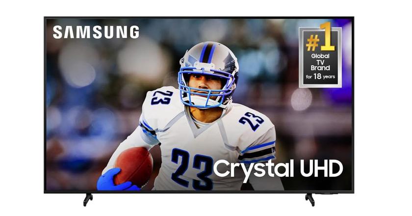 SAMSUNG 75-Inch Class 4K Crystal UHD DU8000 Series church 