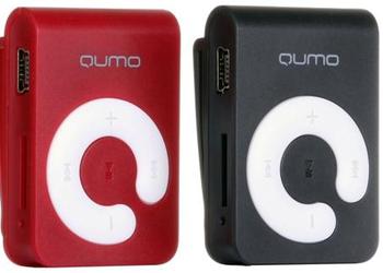 Миниатюрный MP3-плеер с креплением-клипсой Qumo Hit