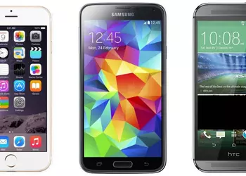 Рейтинг популярности флагманских смартфонов 2014 года по данным OLX.ua