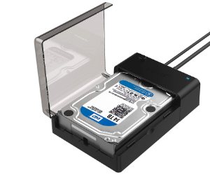WAVLINK Station d'accueil pour Disque Dur USB pour SSD HDD SATA 2,5 ou 3,5  Pouces, Fonction de clonage Hors Ligne, Lecteur de Carte TF et SD et  Chargement USB : : Informatique