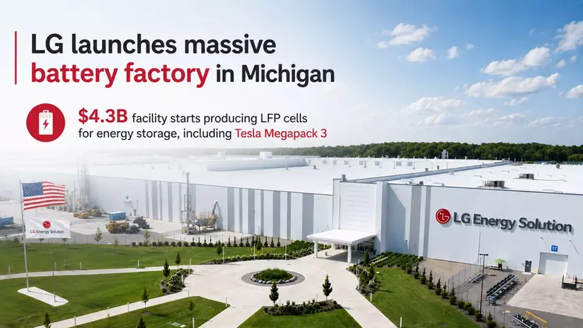Производство аккумуляторов на заводе LG Energy Solution