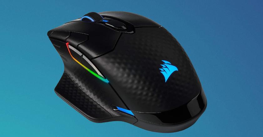 Corsair Dark Core RGB Pro Mejores ratones para gamers económicos