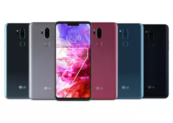 The network has an official render LG G7 ThinQ with all the color options