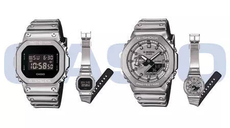 Casio може анонсувати нові металеві годинники G-Shock GM-2100YM-8A та GM-5600YM-8 з функціями Tough Solar та водонепроникністю