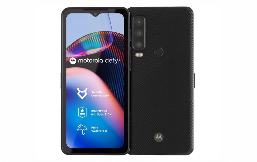 Motorola Defy 2 : smartphone résistant aux chocs avec écran 120 Hz, puce MediaTek Dimensity 930 et connectivité satellite pour 599 dollars