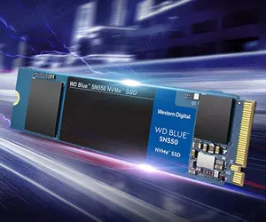 Western Digital 1TB WD Blue SN550 NVMe SSD