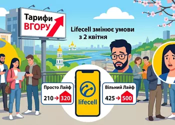 Lifecell пересматривает ценники: сколько будет стоить связь в архивных тарифах с апреля