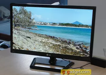 Видеообзор монитора с ТВ-тюнером LG FLATRON M2352D с IPS-матрицей
