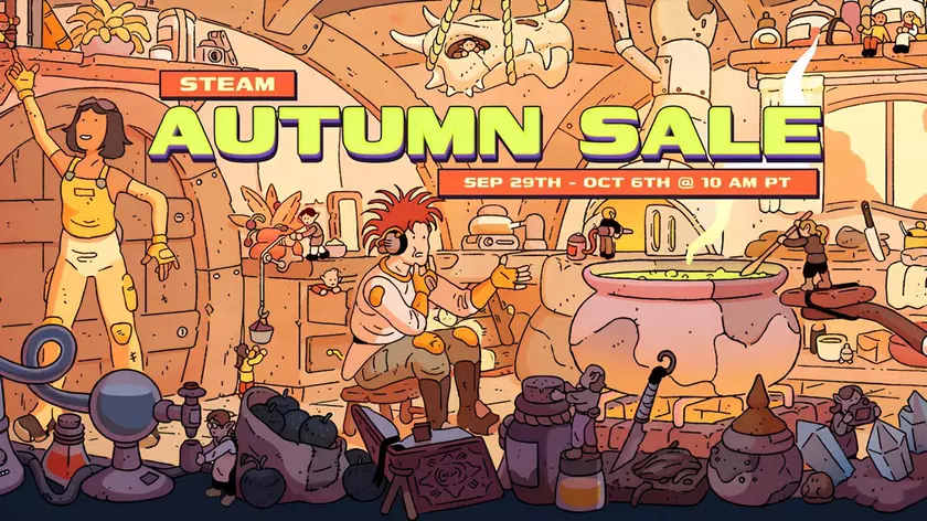 Погружаемся в пиксели: Осенняя распродажа Steam стартовала!