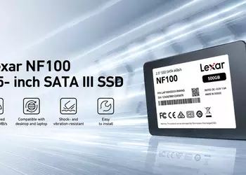 Классика на скорости: Lexar представляет серию SSD NF100 на интерфейсе SATA III