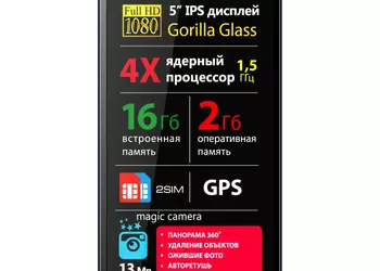 Смартфон Explay Dream с 5-дюймовым FullHD IPS-дисплеем и четырехъядерным процессором