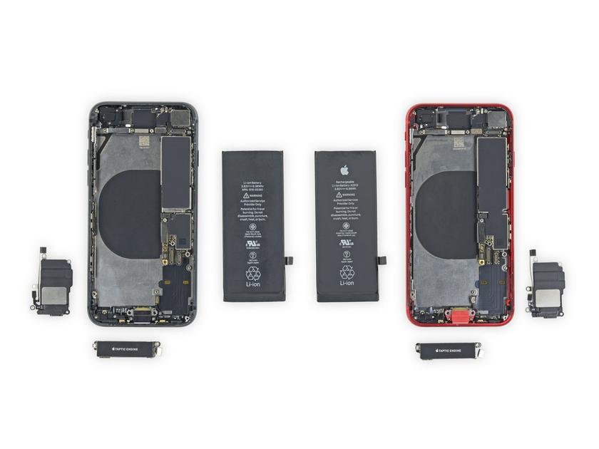 iFixit: при ремонте многие детали нового iPhone SE действительно можно взять из старого iPhone 8
