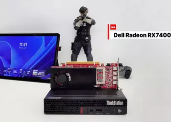 Lenovo ThinkStation Tiny P340: как поместить Radeon RX 7400 в корпус размером с книгу